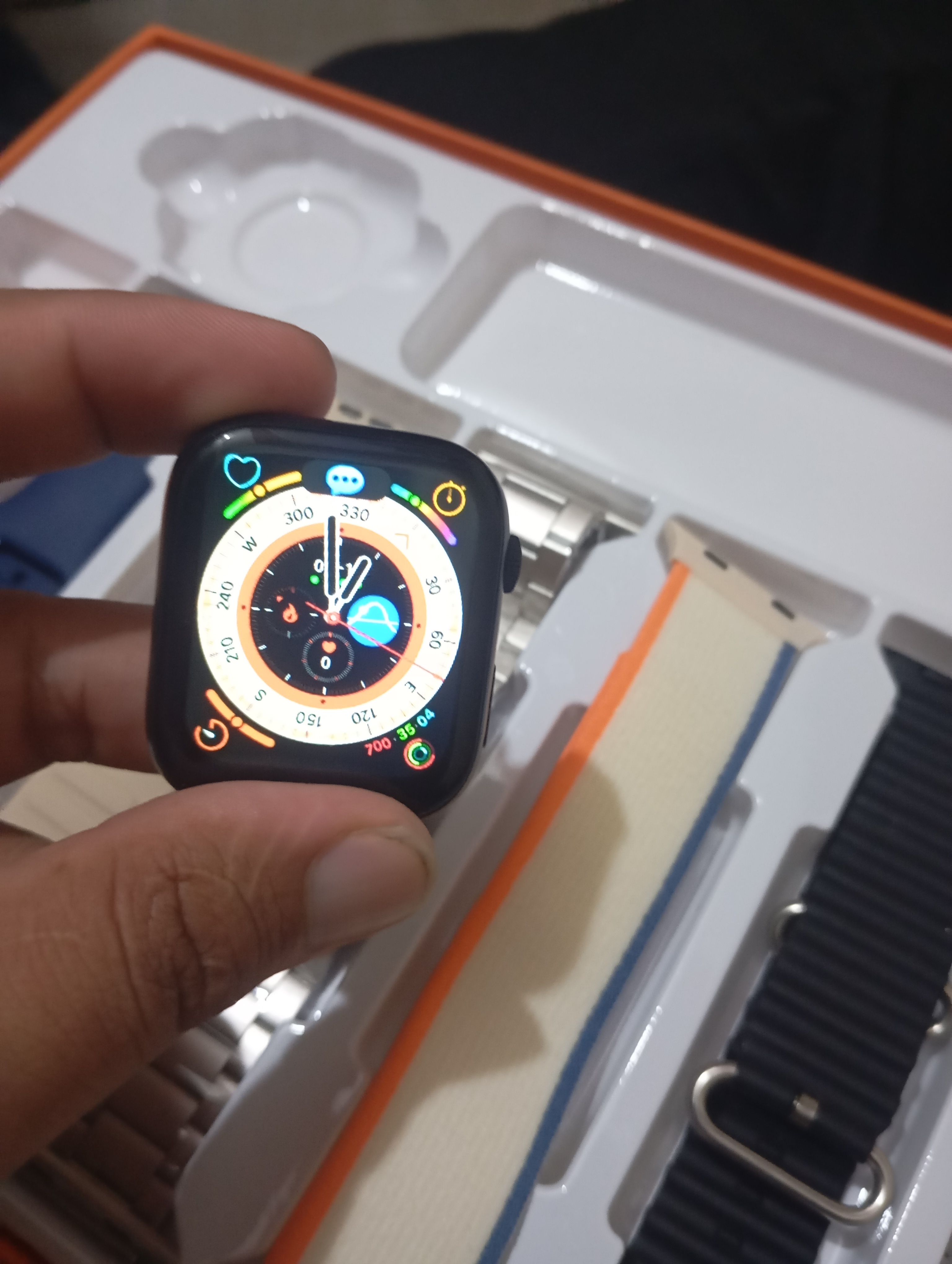 Smart Watch ( with 6 bands )